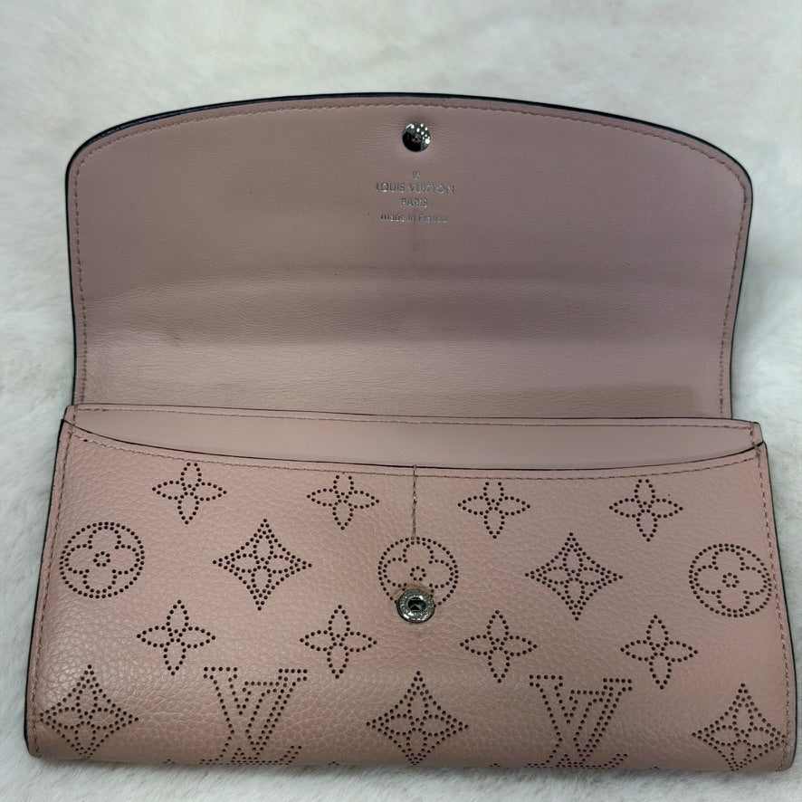 Louis Vuitton Pink Mahina Iris Wallet