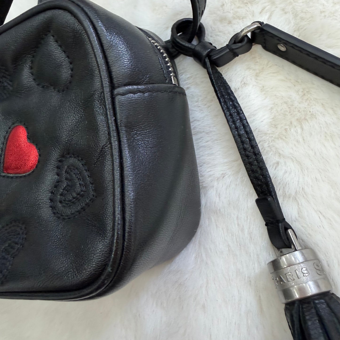 YSL Yves Saint Laurent Heart Lou Camera Bag