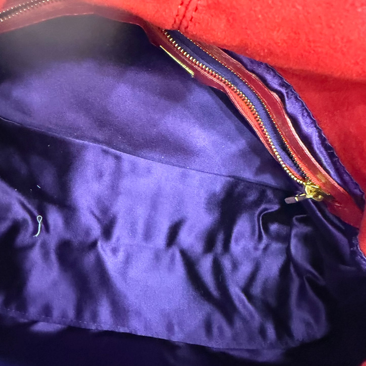 Fendi Red Mamma Baguette Shoulder bag