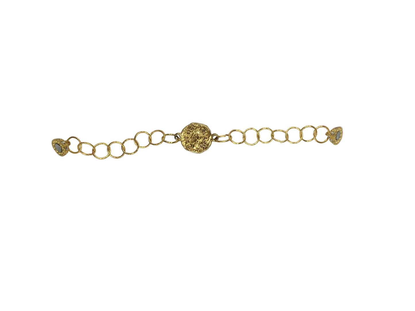 CHANEL gold upcycle bracelet