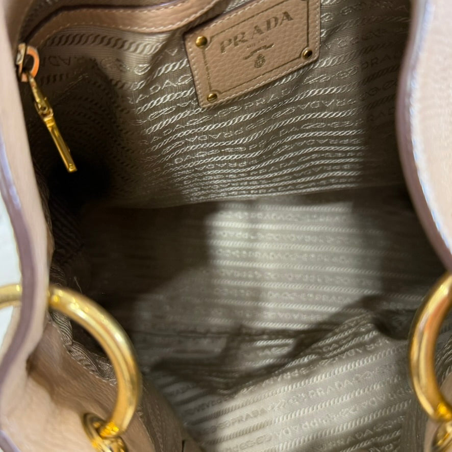 Prada Vitello Daino Shoulder Bag