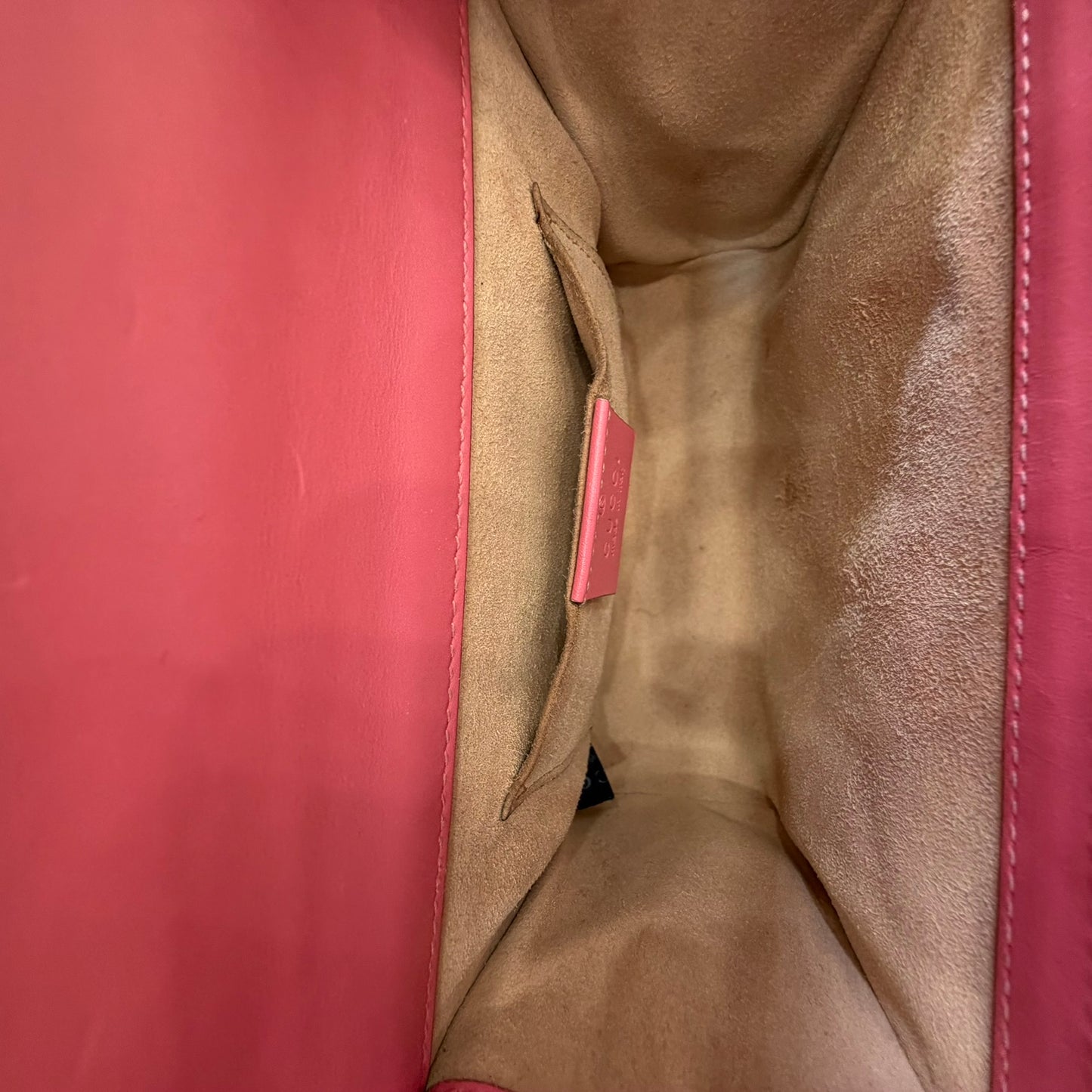 Gucci Pink Small Guccissima Padlock Crossbody/ Shoulder bag