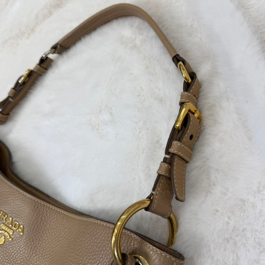 Prada Vitello Daino Shoulder Bag