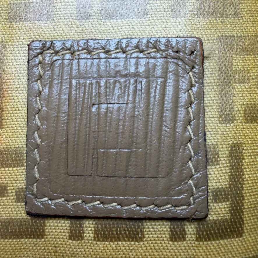 Fendi Tan and Brown Messenger Bag