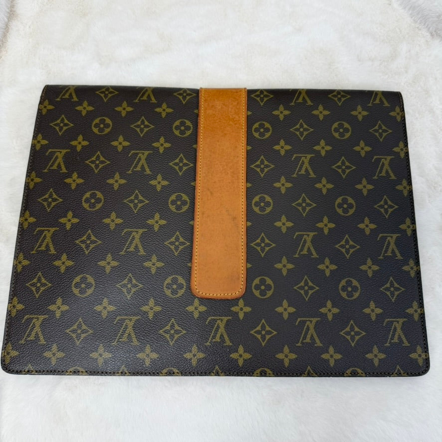Louis Vuitton Rare Vintage Monogram Lena Portfolio Clutch