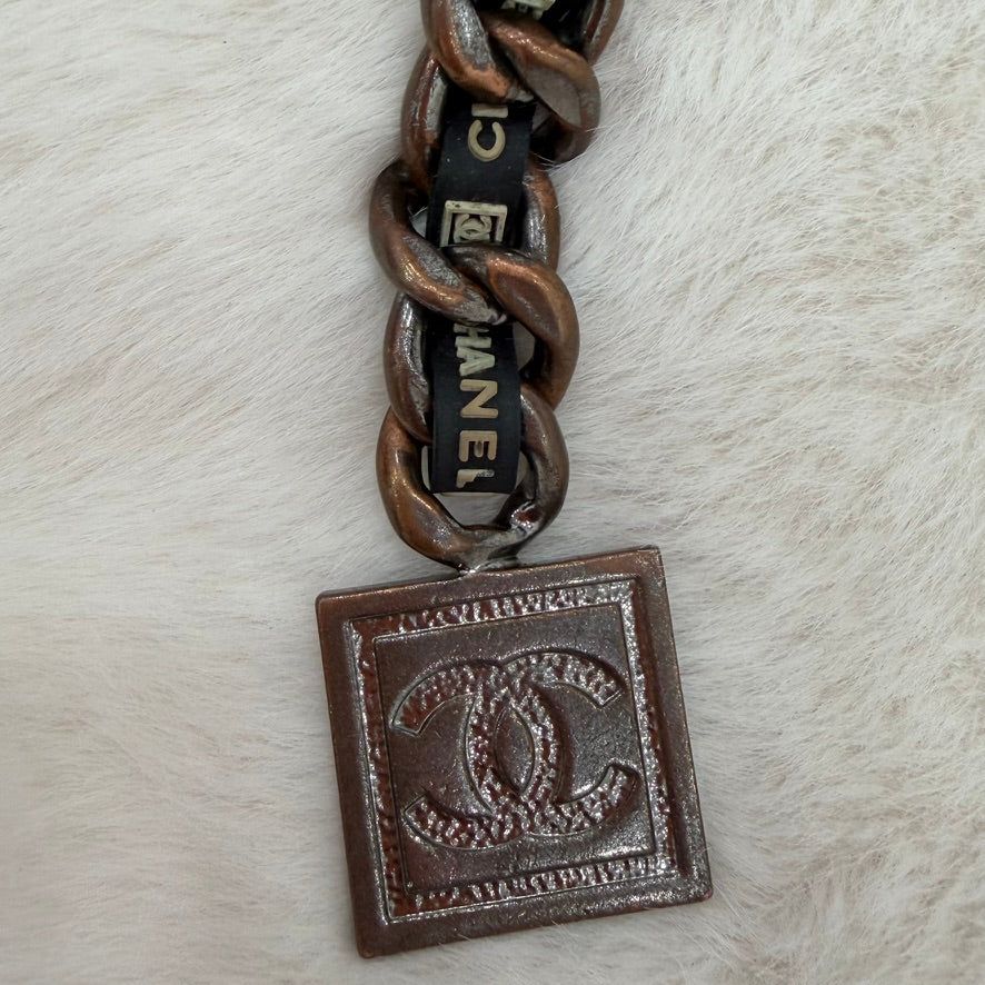 Chanel Vintage Coco Mark Keychain/ Bag charm