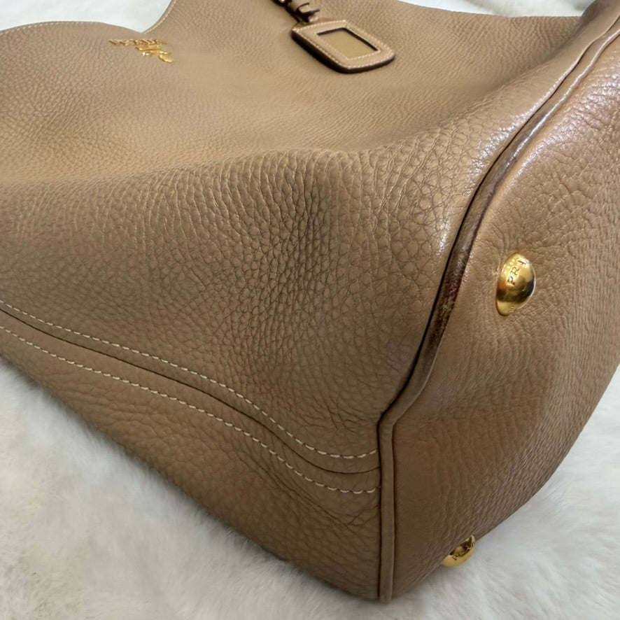 Prada Vitello Daino Shoulder Bag
