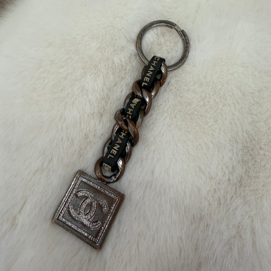 Chanel Vintage Coco Mark Keychain/ Bag charm