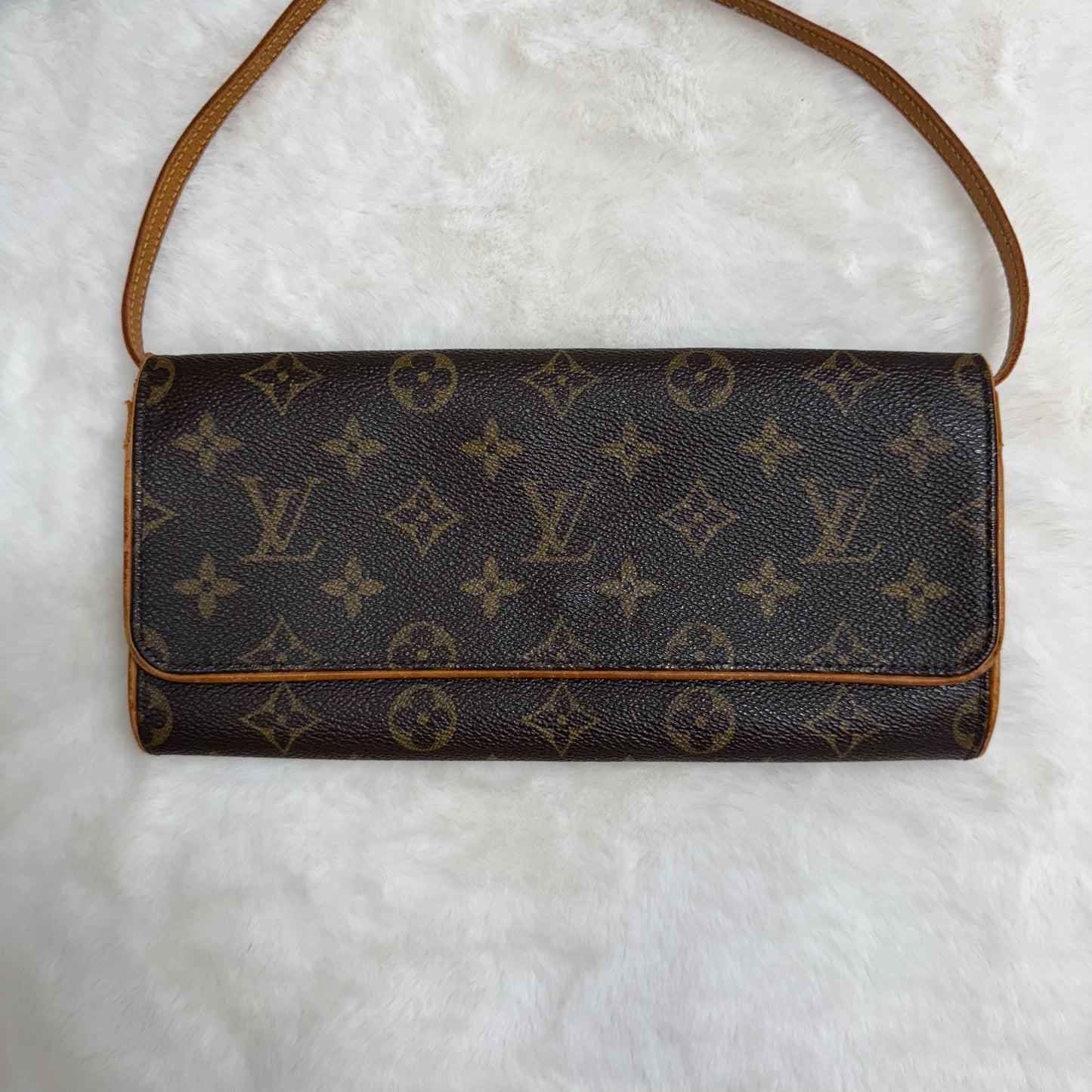 Louis Vuitton Monogram Pochette Twin GM Crossbody Bag