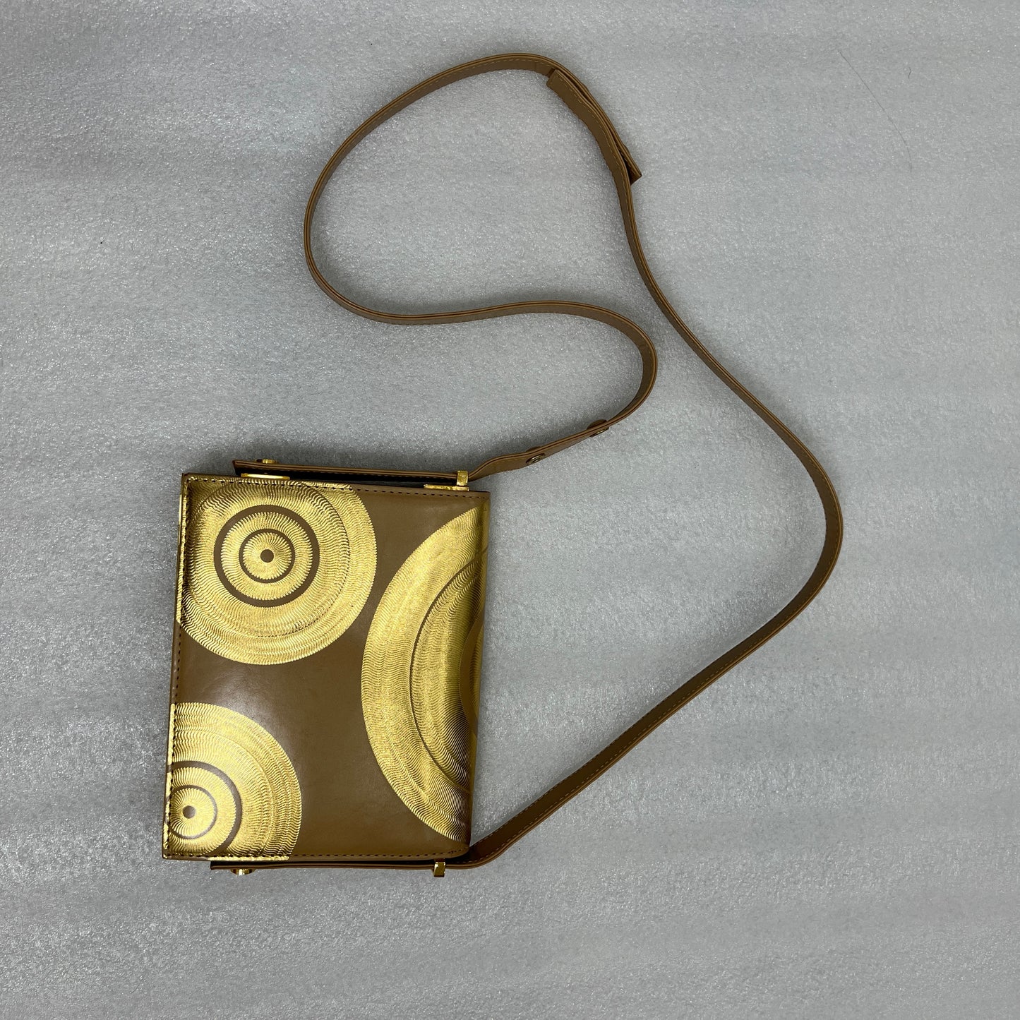 Fendi Gold Crossbody Bag