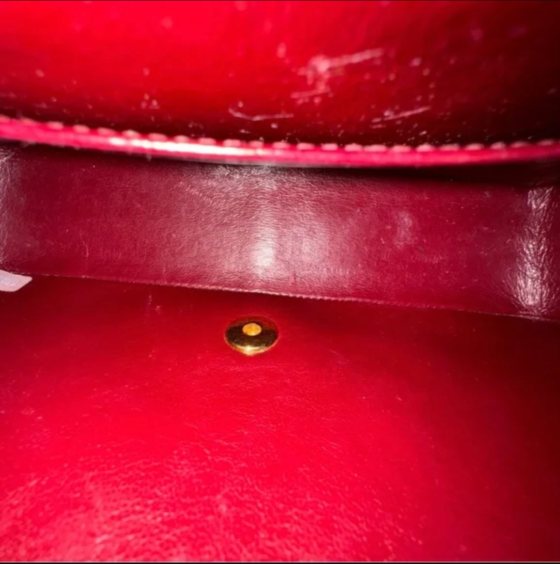 Chanel Black Lambskin Matelasse Diana Crossbody