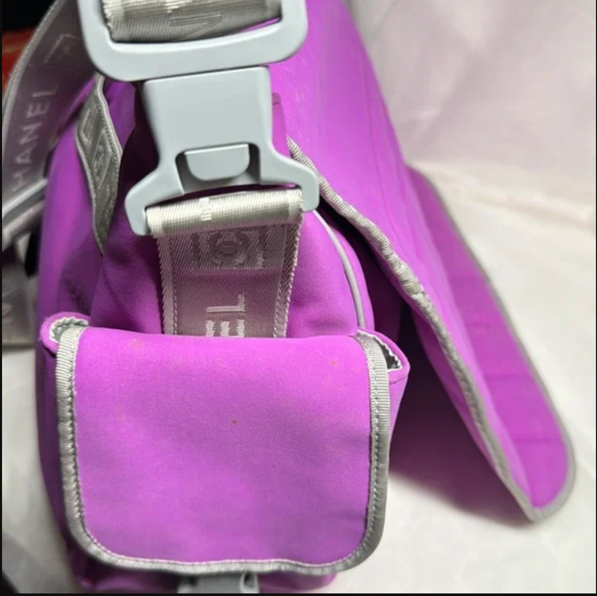 CHANEL Sport Line Flap Messenger Bag