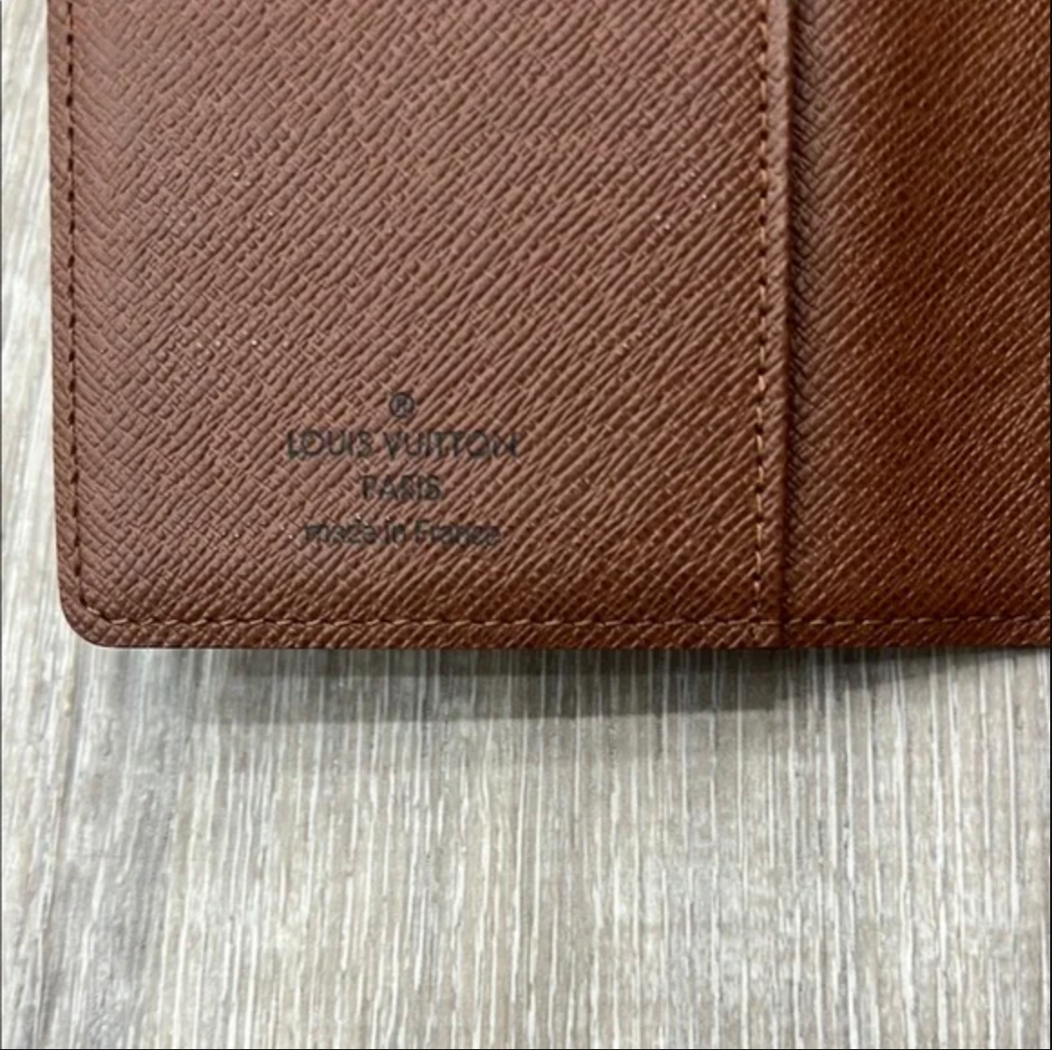 Louis Vuitton Brown Monogram Ring Agenda Cover PM