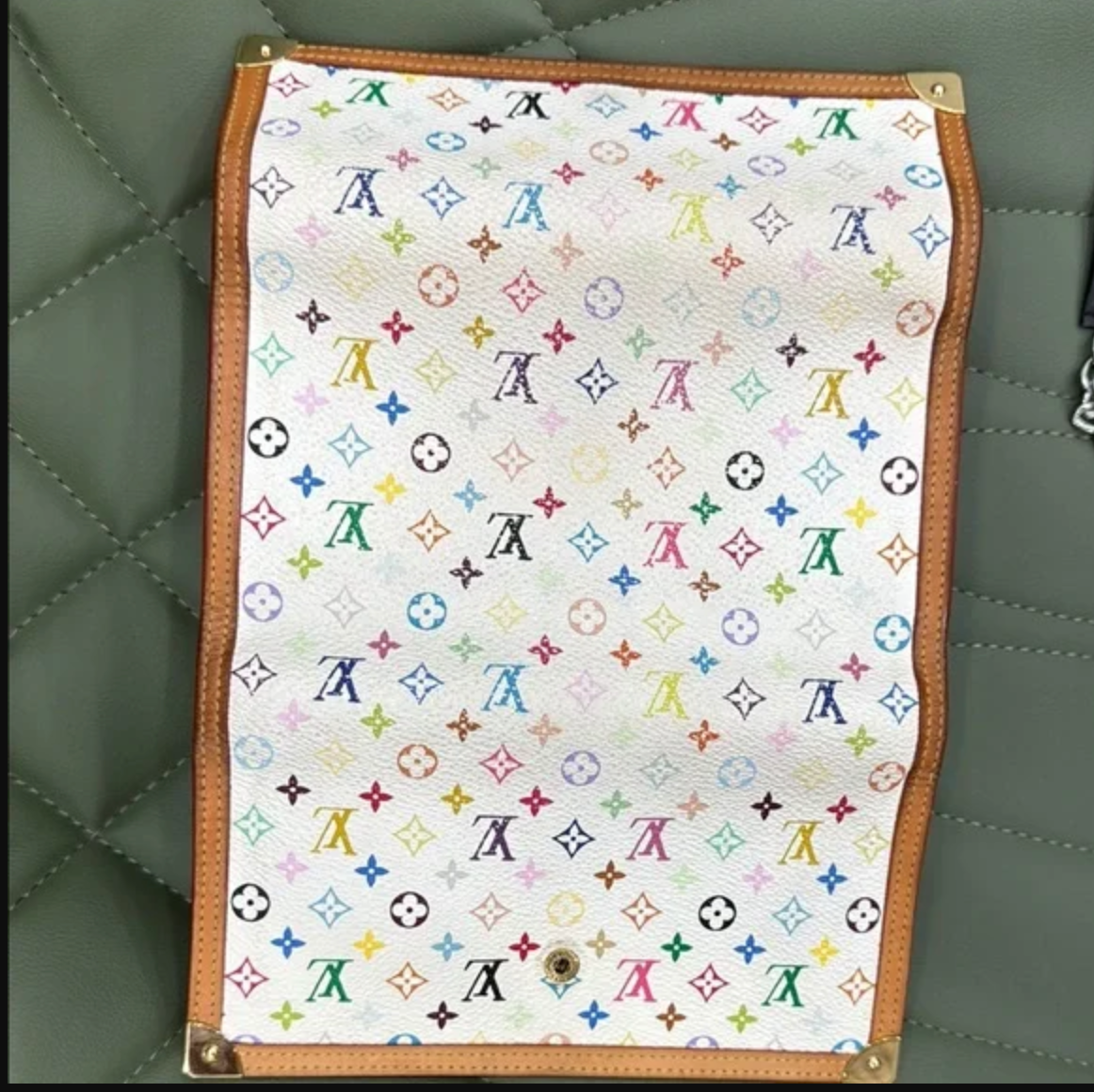 Louis Vuitton White Murakami International Wallet