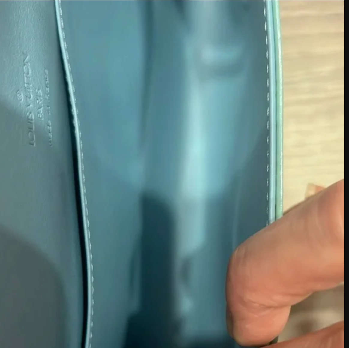 Louis Vuitton Green Monogram Vernis Thompson Street Bag