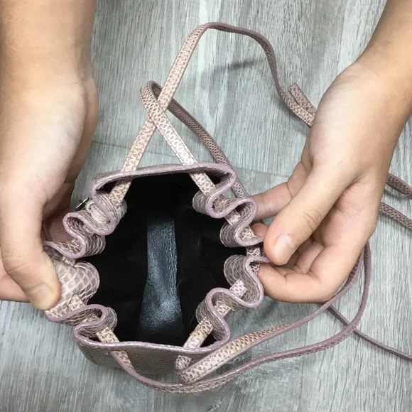 Gucci Pink Mini Bucket Crossbody Bag
