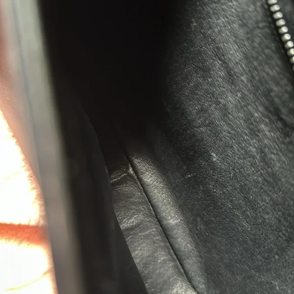 Gucci Black Vintage Sherry line Shoulder Bag