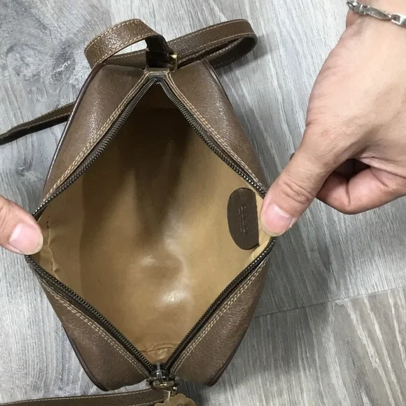 Gucci Brown and Cream Crossbody Bag