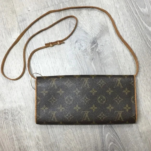 Louis Vuitton Monogram Pochette Twin GM Crossbody Bag