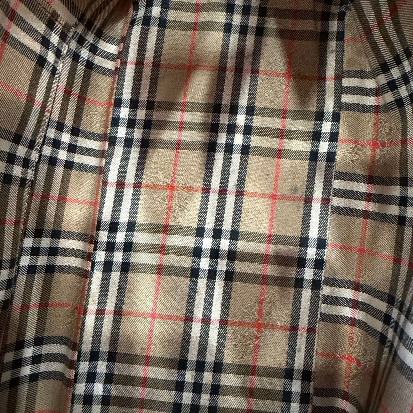 Burberry Brown Leather Boston Bag