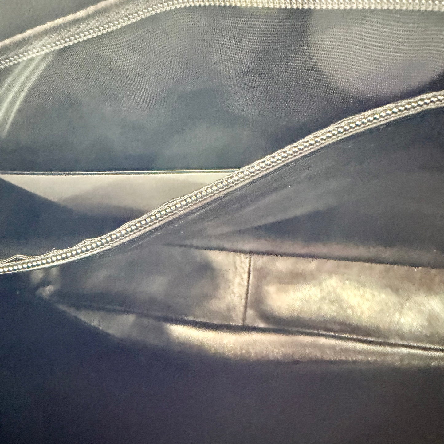 Chanel Black Matelasse Lambskin Tote