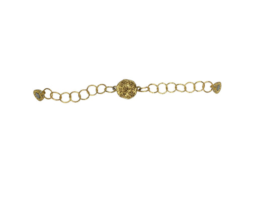 CHANEL gold upcycle bracelet
