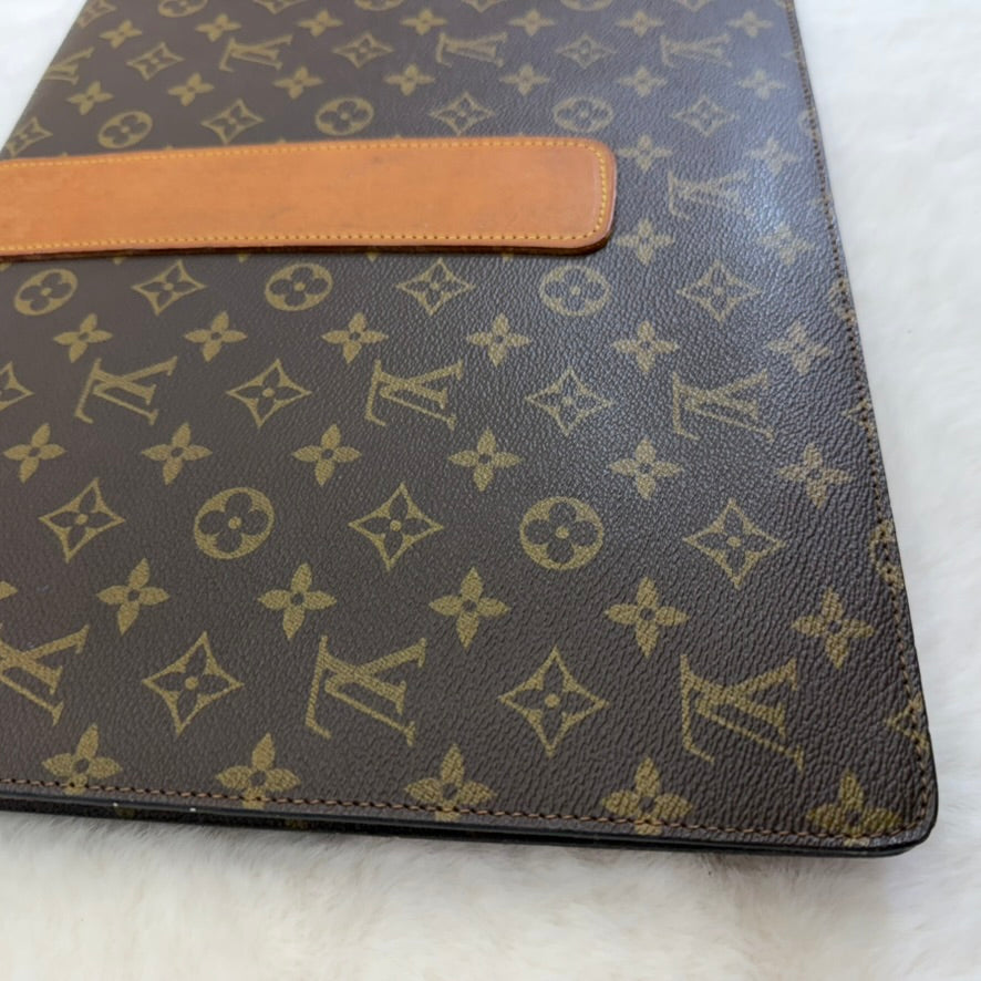 Louis Vuitton Rare Vintage Monogram Lena Portfolio Clutch