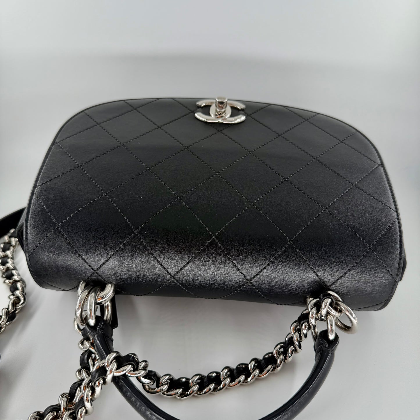 Chanel Black Calfskin Ring My Bag