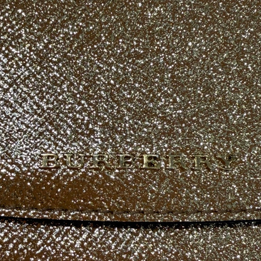 Burberry Gold Glitter Long Wallet