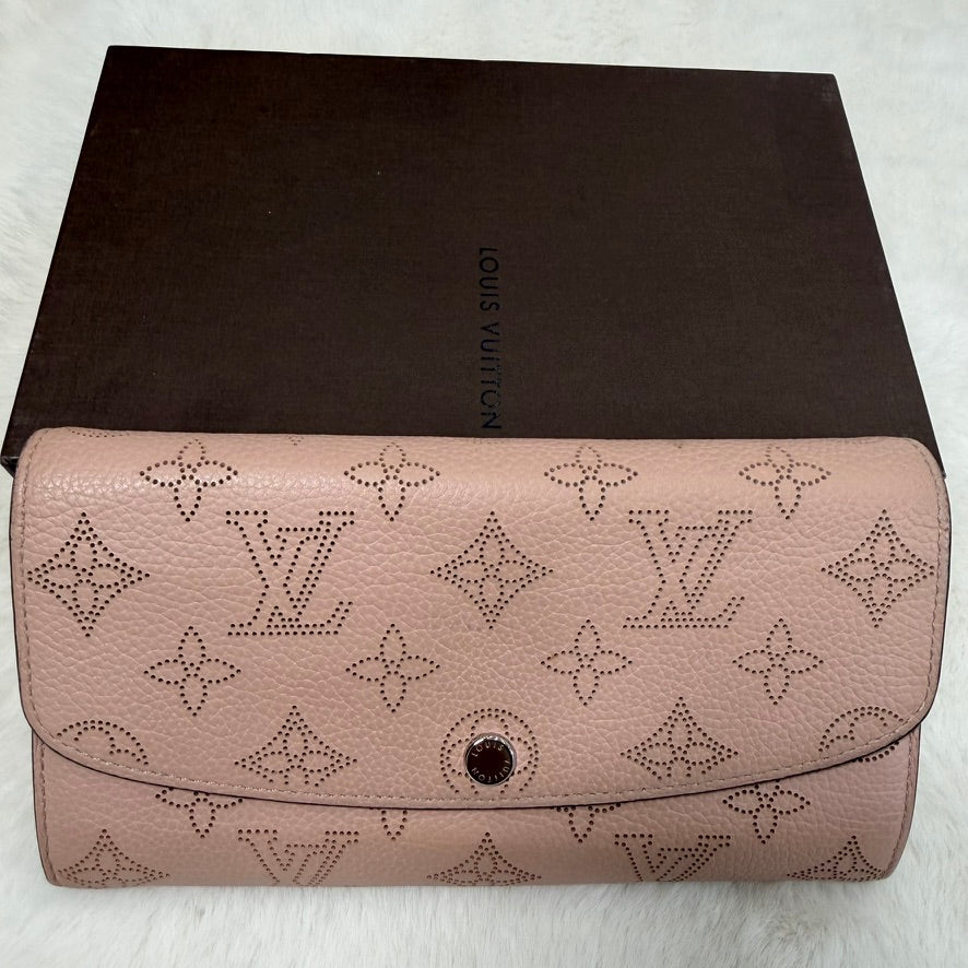 Louis Vuitton Pink Mahina Iris Wallet