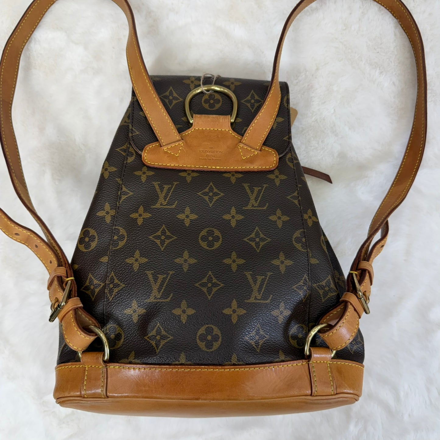 Louis Vuitton Montsouris MM Backpack in Monogram canvas