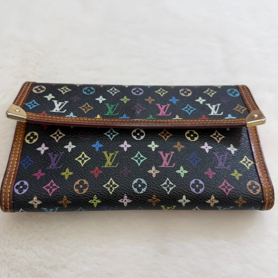 Louis Vuitton Murakami Trifold Long Wallet