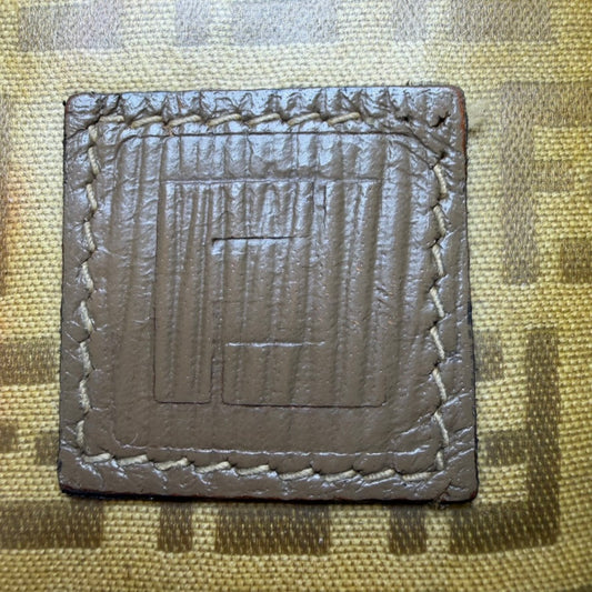 Fendi Tan and Brown Messenger Bag