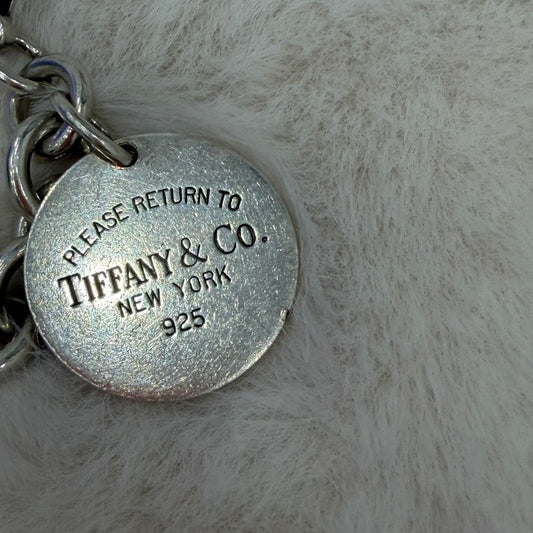 Tiffany & Co. Silver Return to Tiffany Round Tag Bracelet