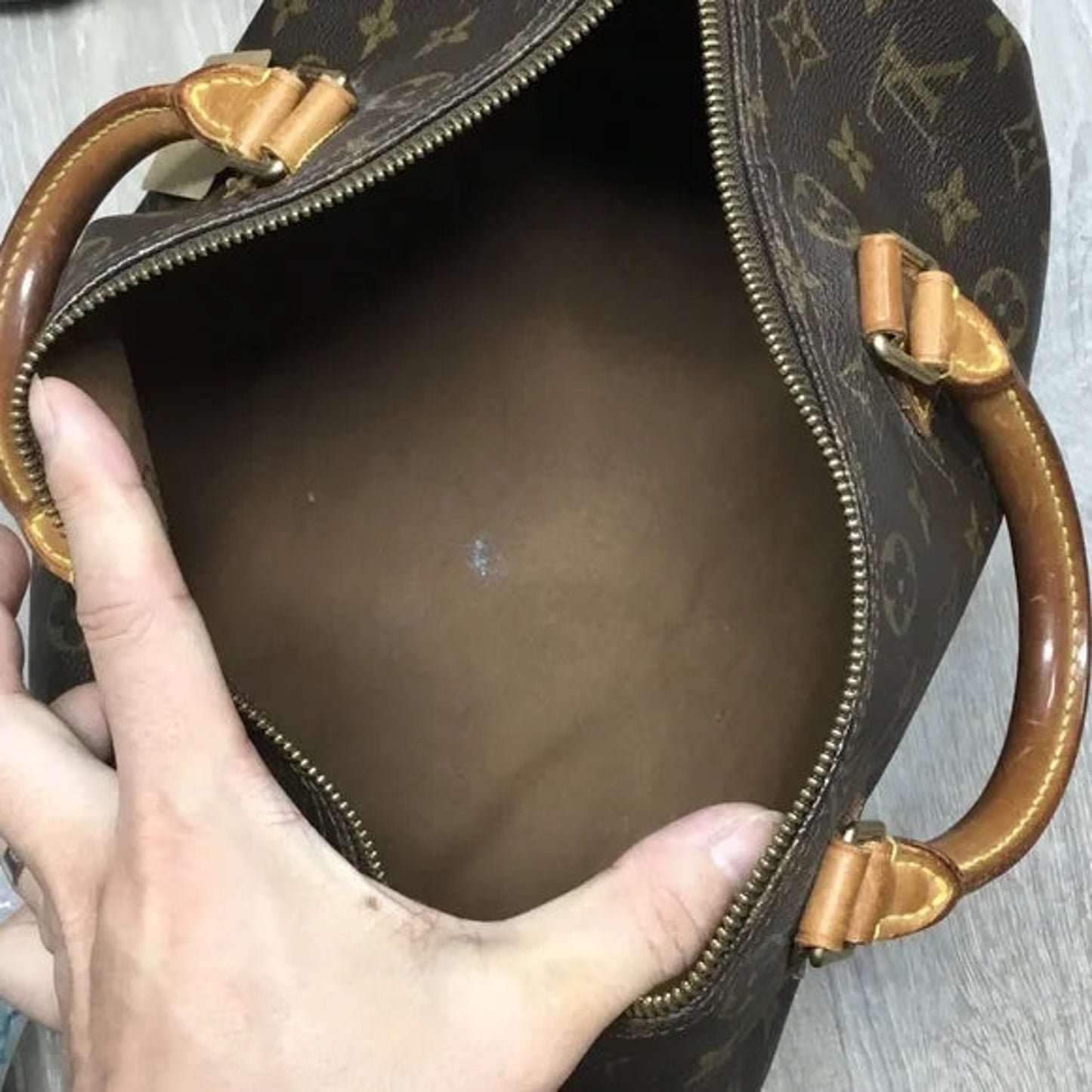 Louis Vuitton Brown Monogram Speedy 30