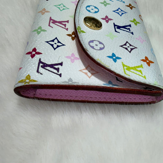 Louis Vuitton White Murakami Wallet