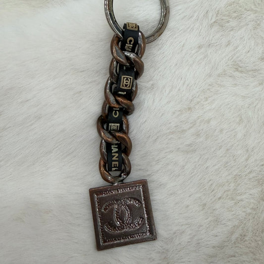 Chanel Vintage Coco Mark Keychain/ Bag charm