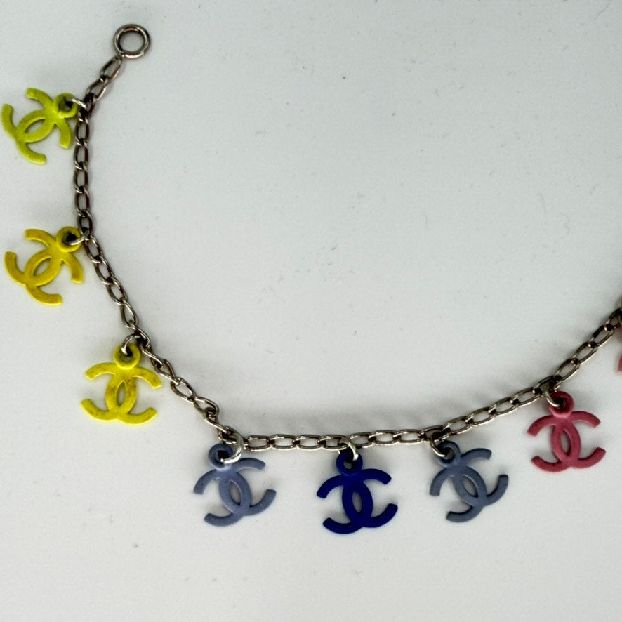 Chanel Multi Color CoCo Marks Bracelet