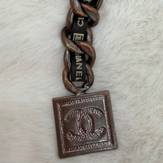 Chanel Vintage Coco Mark Keychain/ Bag charm