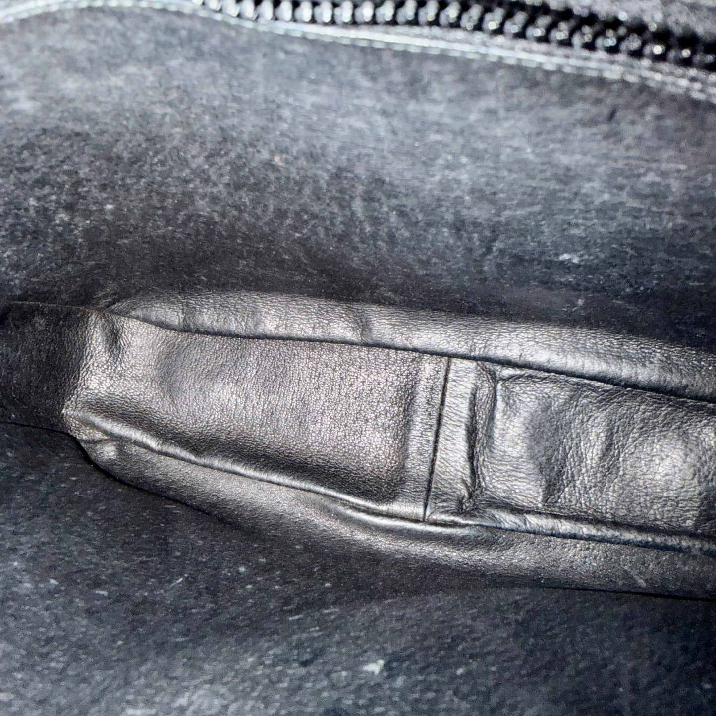 Gucci Black Vintage Sherry line Shoulder Bag