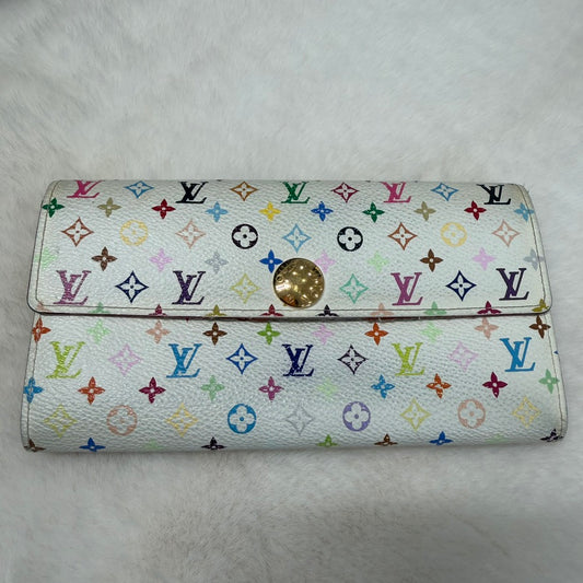 Louis Vuitton White Murakami Wallet