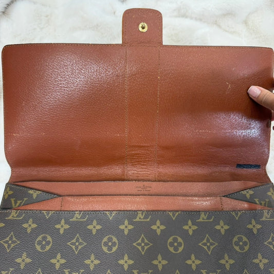 Louis Vuitton Rare Vintage Monogram Lena Portfolio Clutch