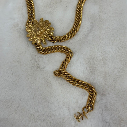 Chanel Sun Lion Chain Belt / Necklace