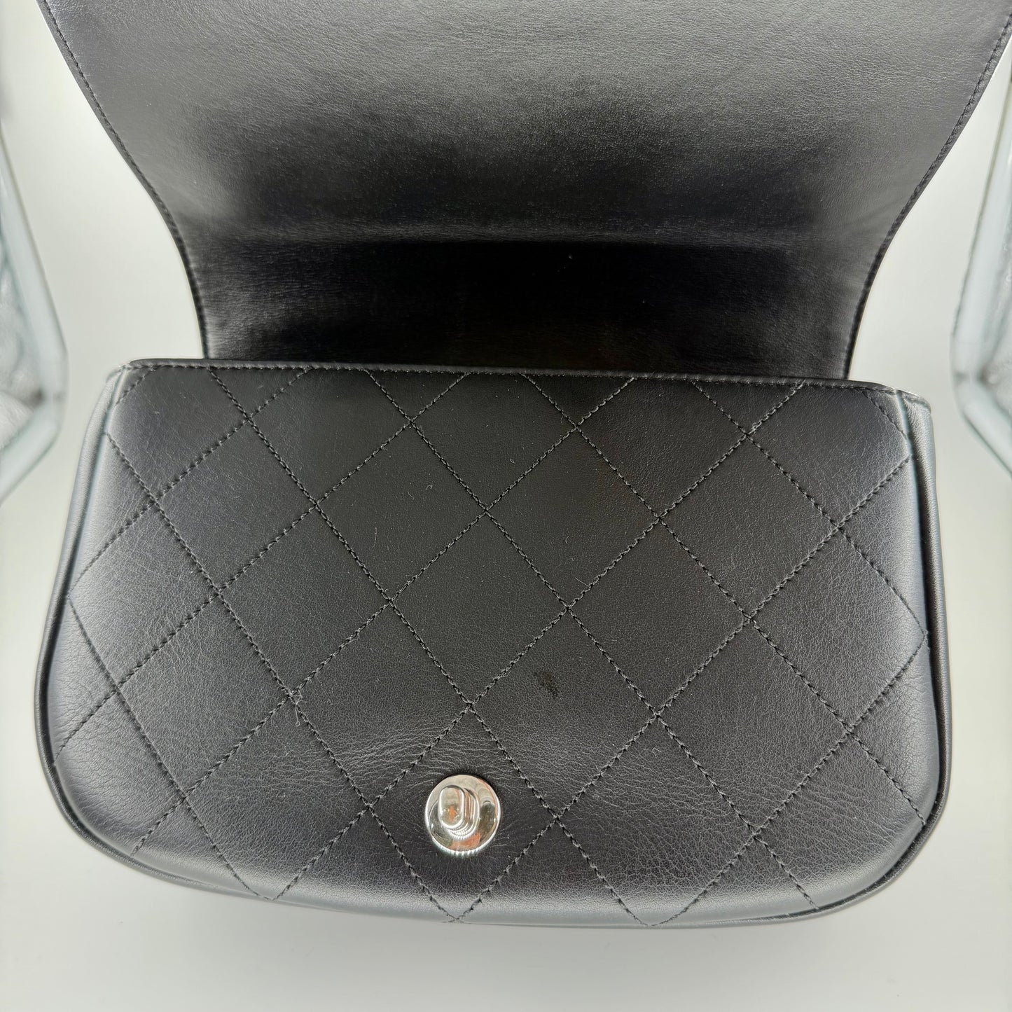 Chanel Black Calfskin Ring My Bag