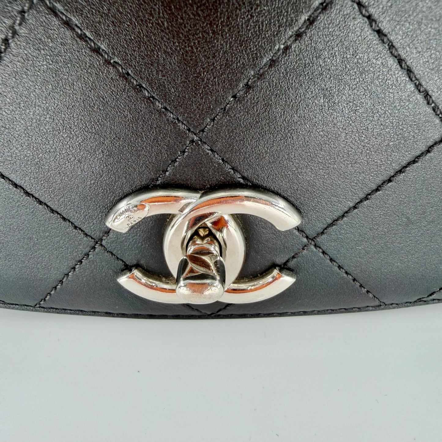 Chanel Black Calfskin Ring My Bag
