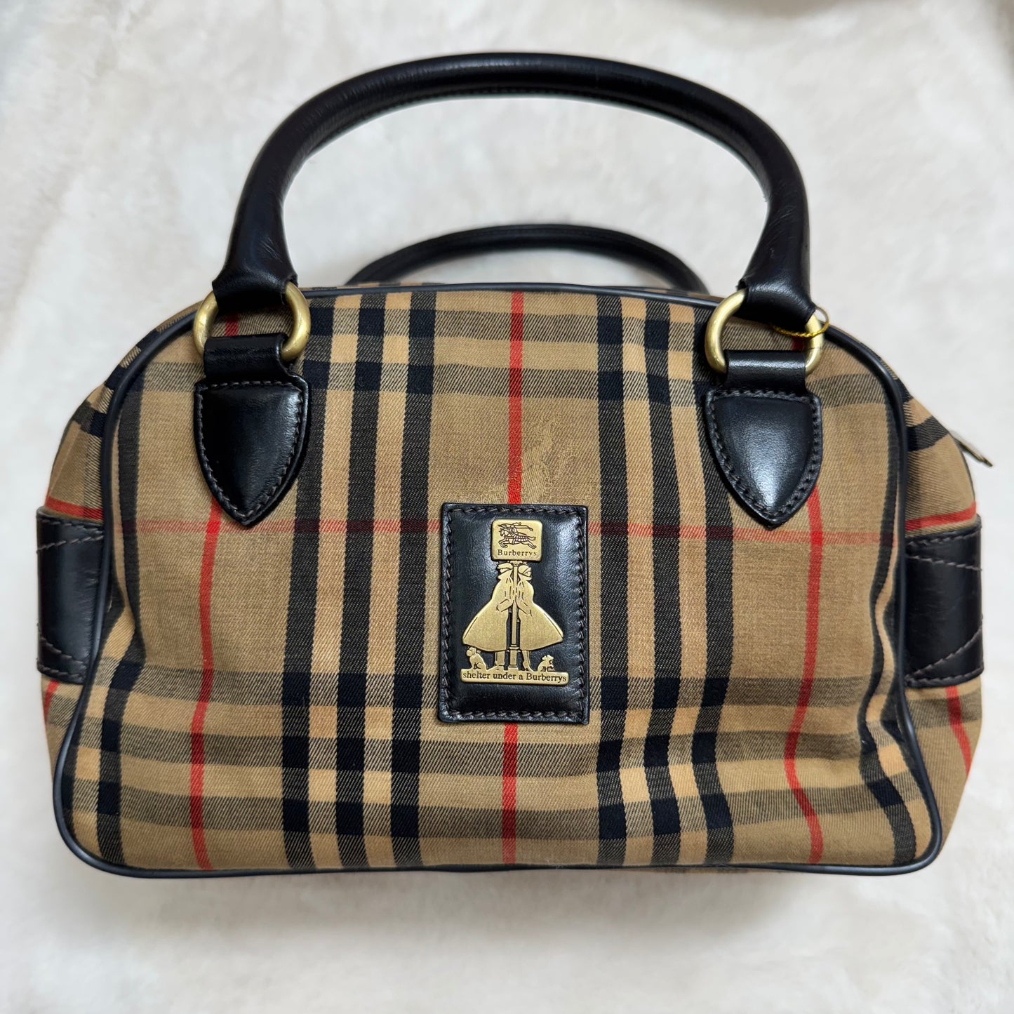 Burberry Limited Edition Nova Check Boston Bag