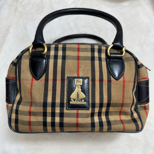 Burberry Limited Edition Nova Check Boston Bag