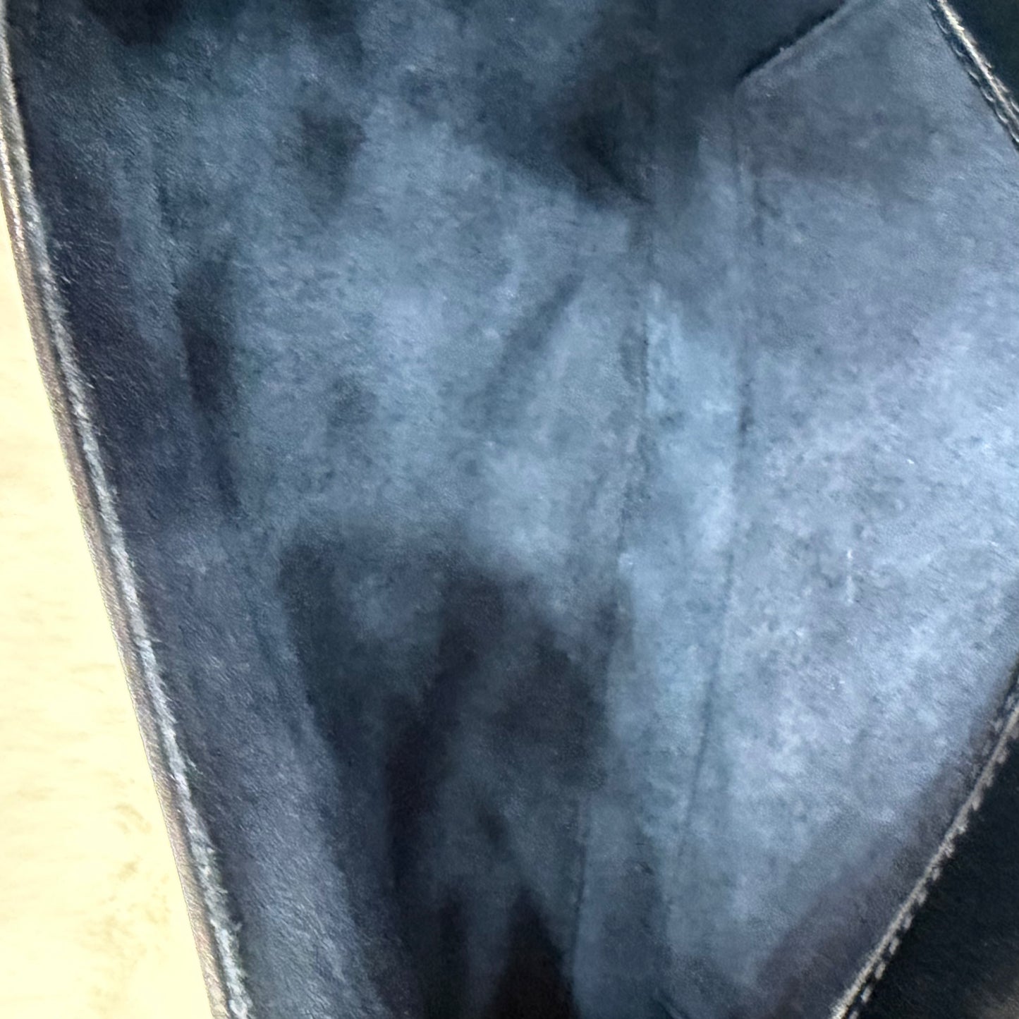 Gucci black/silver interlocking GG Clutch