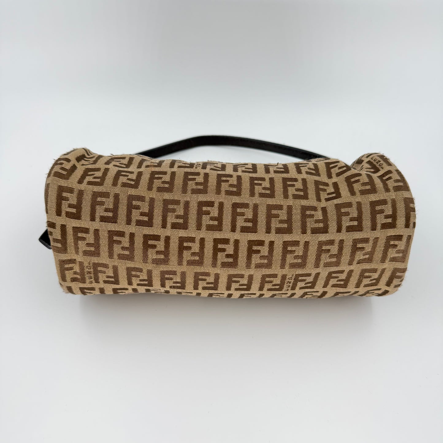Fendi Brown Shoulder Bag with Signature Monogram