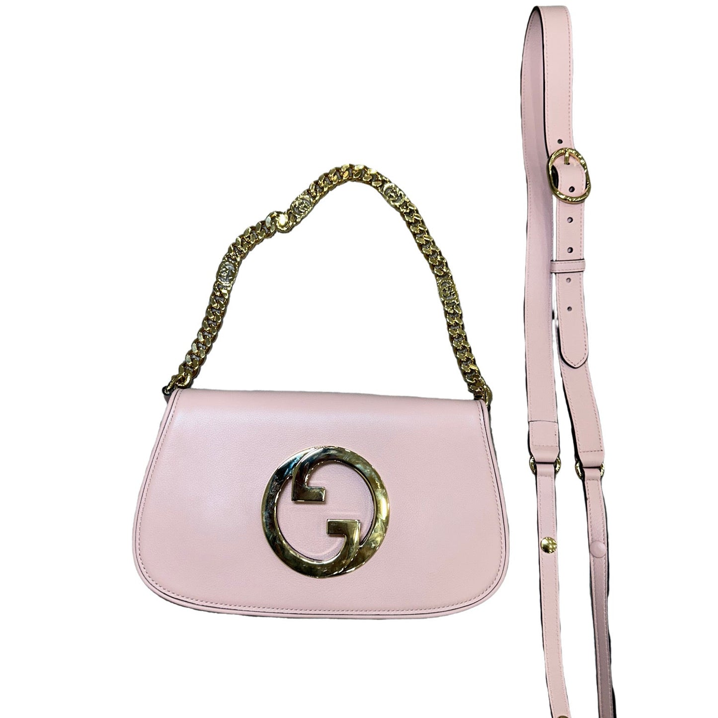 Gucci - Pink Blondie Shoulder/Crossbody Bag (NEW)
